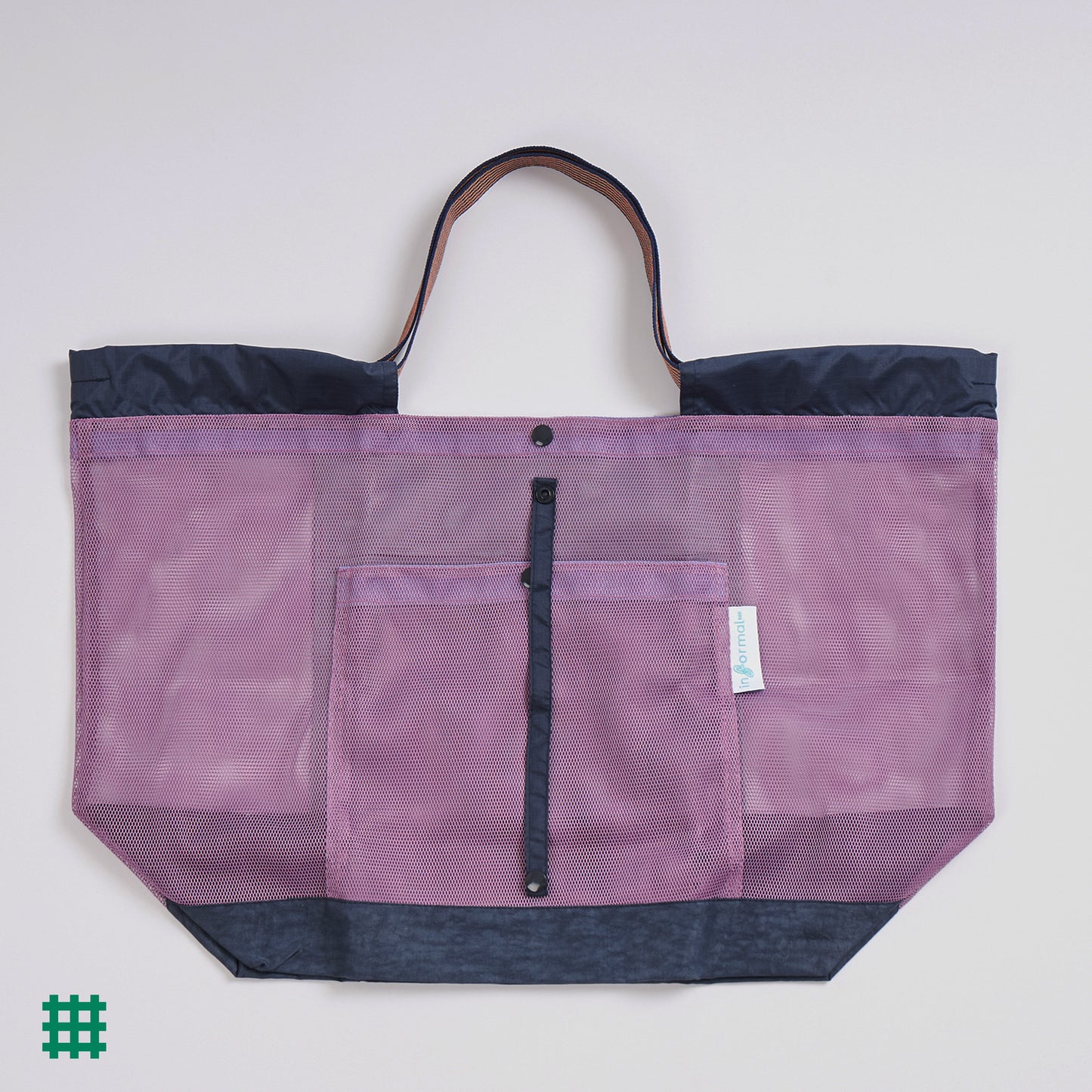 (L size) #Mesh Shopper - VIOLET