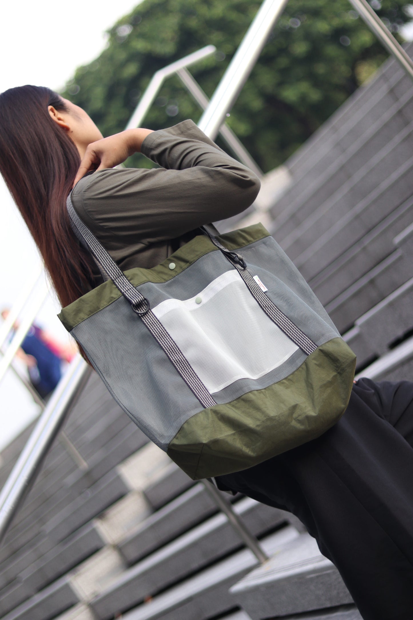 D Mesh  *L  | GREY Ivory