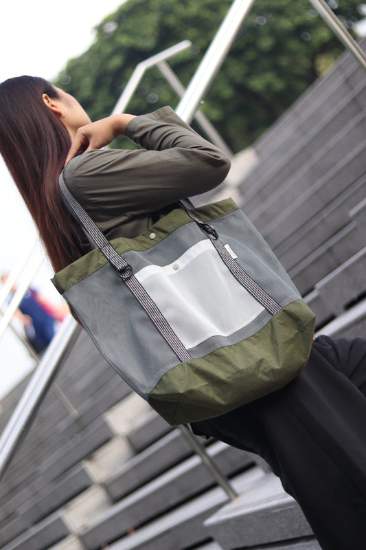 D Mesh  *L  | GREY Ivory